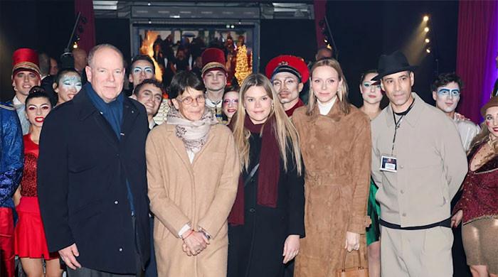 Prince Albert and Charlene sleigh holidays beating King Charles to festive finish line