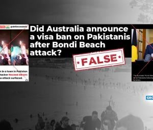 Fact-check: Viral videos falsely link Pakistan to Bondi Beach attack