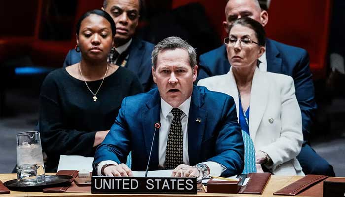United States Ambassador to the United Nations Mike Waltz speaks during a Security Council meeting to discuss ongoing US aggression against Venezuela, at UN headquarters in New York City, US, December 23, 2025. — Reuters
