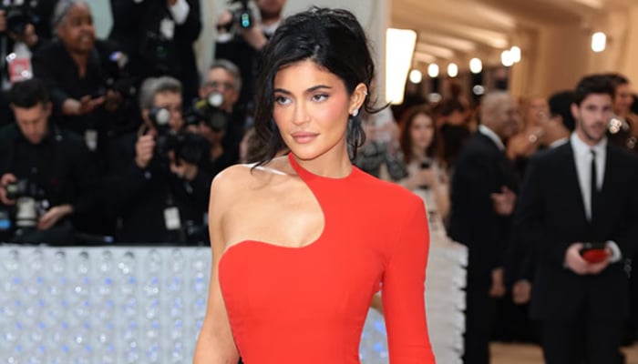 Kylie Jenner at 2023 Met Gala red carpet
