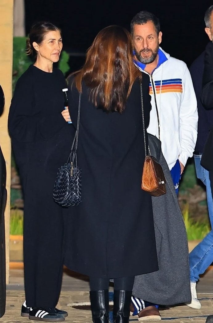 Adam Sandler steps out for rare date with wife Jackie