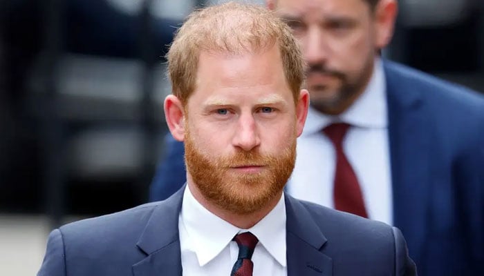 Prince Harry makes meaningful gesture before King Charles delivers speech