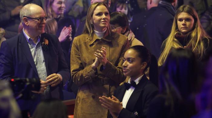 Prince Albert, Princess Charlene shine in spectacular event of Monaco