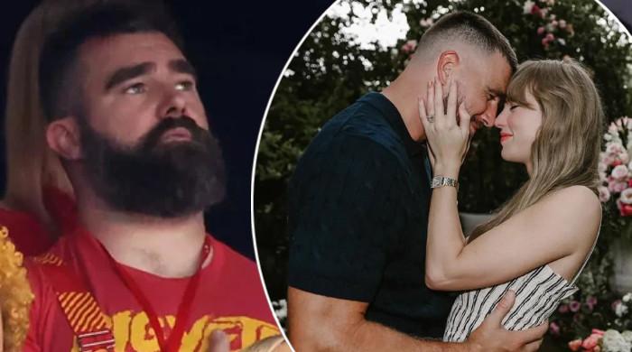 Jason Kelce discusses full circle moment for Taylor Swift, Travis nuptials