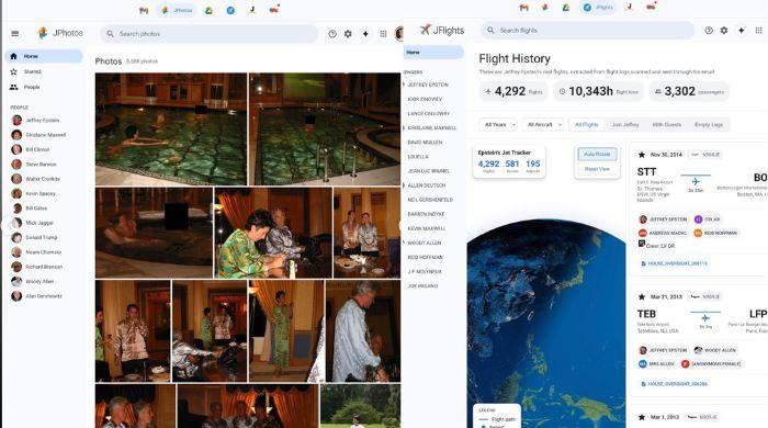 Developers mimic Epstein's inbox, reimagining what his Gmail might have looked like