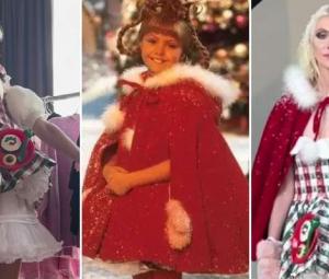 Taylor Momsen slips back into her Cindy Lou Who costume from 'The Grinch'