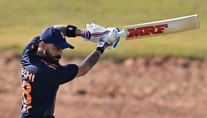 Delhis Virat Kohli plays a shot during their Vijay Hazare Trophy match against Andhra at the BCCI Centre of Excellence Ground 1 in Bengaluru on December 24, 2025. — X/@PRAMODBSG