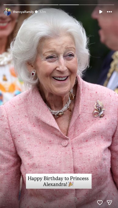 Palace drops tribute for royal previously sixth in line of succession