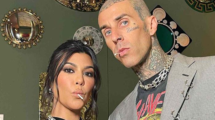 Kourtney Kardashian, Travis Barker go all out for Alabama's 20th birthday