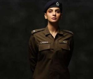 Case No 9 fame actor Saba Qamar under legal cloud over police uniform row
