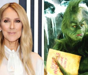 Céline Dion transforms into the Grinch