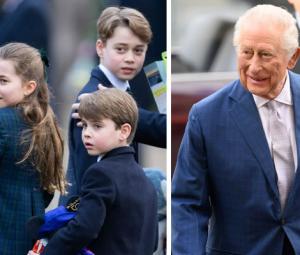 George, Charlotte, Louis heartwarming gesture for King after health update