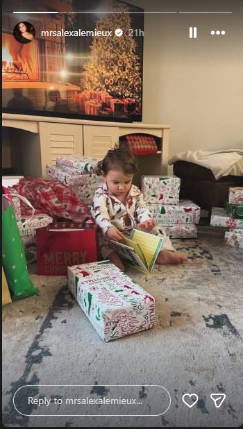 Love Is Blind stars Alexa, Brennon mark Christmas with daughter amid divorce