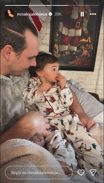 Love Is Blind stars Alexa, Brennon mark Christmas with daughter amid divorce