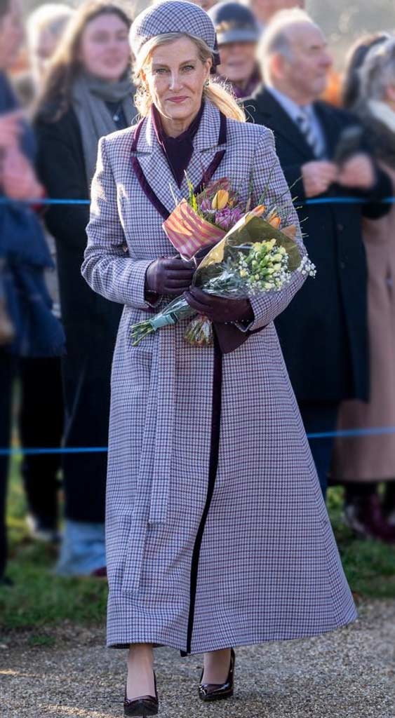 Duchess Sophie spellbinds onlookers with festive chic