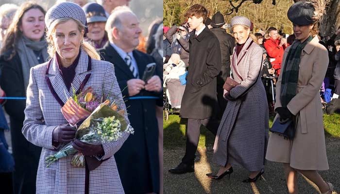 Duchess Sophie spellbinds onlookers with festive chic