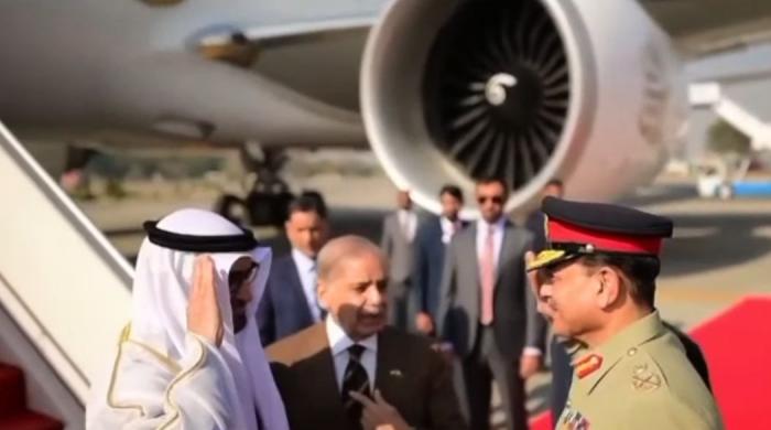 UAE president arrives in Pakistan on maiden official visit