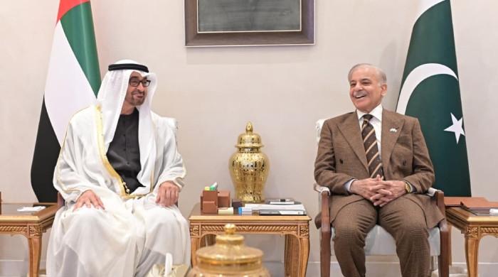 UAE president wraps up maiden Pakistan visit after 'substantive talks' with PM Shehbaz