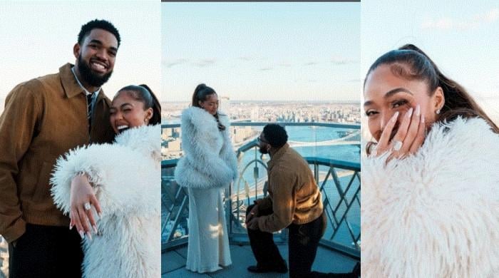 Kylie Jenner's pal Jordyn engaged to Karl Anthony after Christmas eve proposal