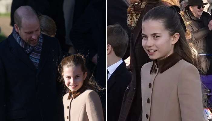 Princess Charlotte takes a page out of mom Kates playbook