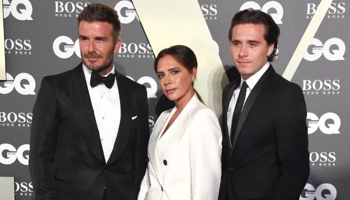 David, Victoria Beckham celebrate Christmas with a subtle jab at Brooklyn