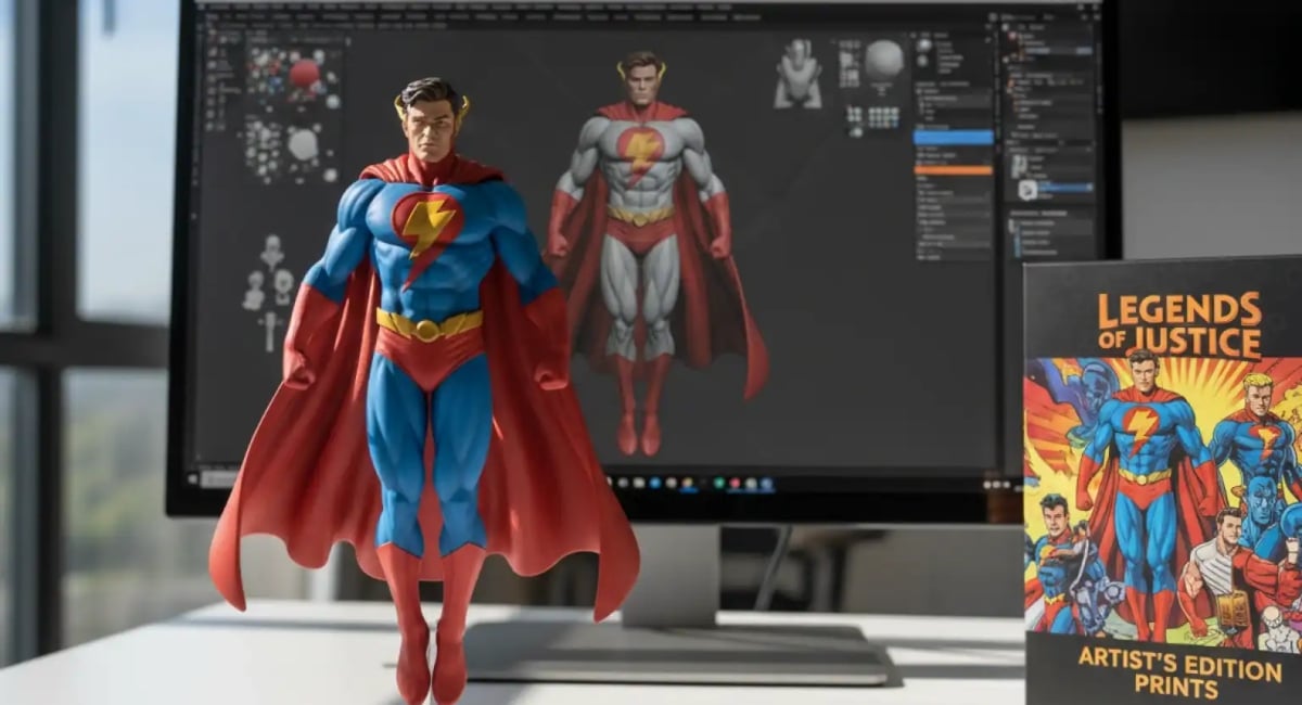 An AI generated image, created by using Googles Gemini AI assistant.