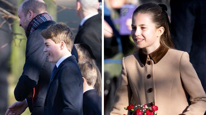 Princess Charlotte reacts as fan tells George ‘Diana would be proud'