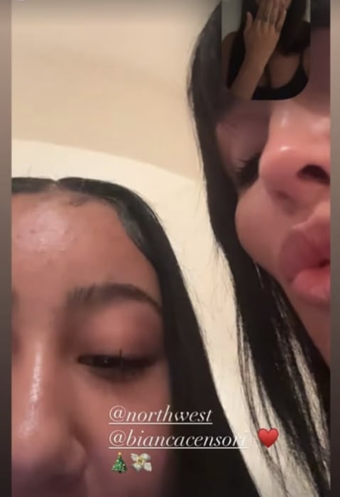 Kim Kardashians daughter North gives glimpse into close bond with stepmom