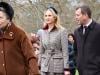 Princess Anne reunites with Peter Phillips and Harriet at Sunday service