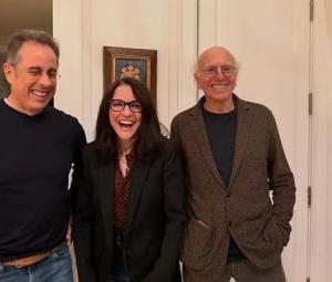 Larry David reconnects with Seinfeld legends after Rob Reiner's death