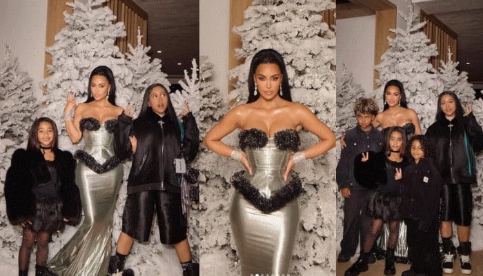 The reality star shares North, 12, Saint, 10, Chicago, seven, and Psalm, six, with West with her ex husband Kanye West