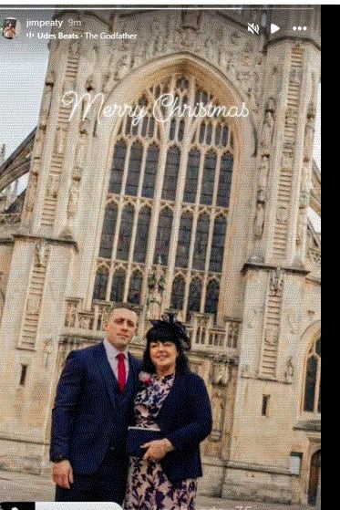 Adam Peatys brother James shares emotional post after wedding fallout