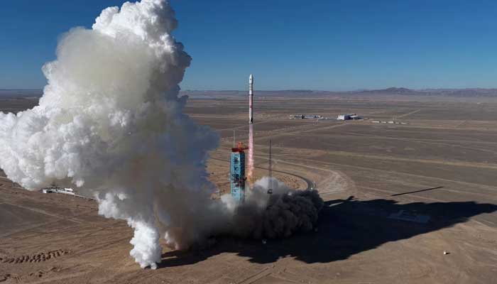 Zhuque-3 rocket by China’s private rocket firm LandSpace, takes off from the Jiuquan Satellite Launch Centre, China on December 3, 2025. — Reuters