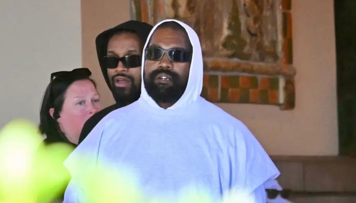 Kanye West takes kids to Disneyland except eldest North West