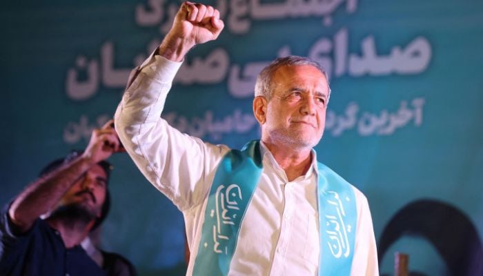 Irans Pezeshkian declares ‘full-fledged war against West