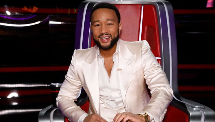 John Legend gets slimed on 47th birthday: Watch