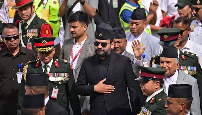 Balendra Shah, 35, a former rapper and composer who currently serves as the mayor of Kathmandu, popularly known as Balen, attends the Indra Jatra festival at Kathmandu Durbar Square in Kathmandu, Nepal, September 6, 2025. — Reuters