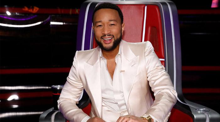 John Legend gets slimed on 47th birthday: Watch