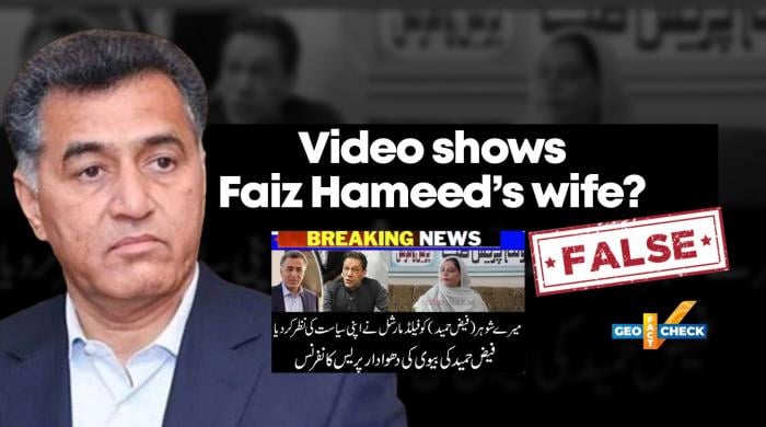 Fact-check: Video falsely claims woman is Faiz Hameed's wife