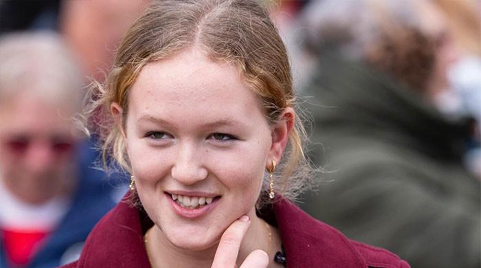Princess Anne's granddaughter Savannah Phillips hits 15