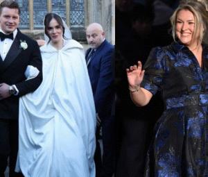 Adam Peaty 'in tears' as Holly Ramsay walks down the aisle