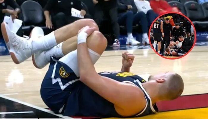 Nikola Jokic injures knee in Nuggets’ loss to Heat, MRI scheduled