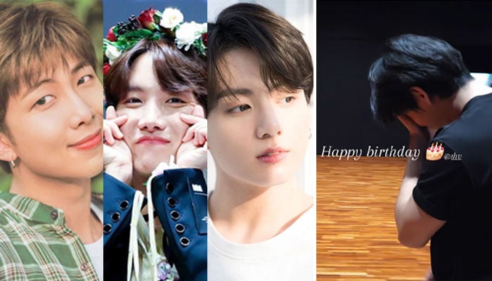 RM, J Hope, Jungkook leave BTS V adorably flustered on 30th birthday: Watch