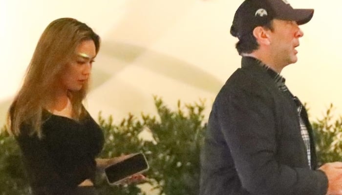 David Schwimmer enjoys rare night out with Eliana Jolkovsky
