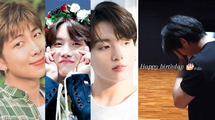 RM, J Hope, Jungkook leave BTS V adorably flustered on 30th birthday: Watch