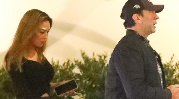 David Schwimmer enjoys rare night out with Eliana Jolkovsky