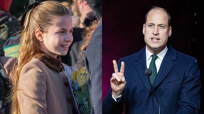 Prince William and Harry outnumbered by queen in training Charlotte