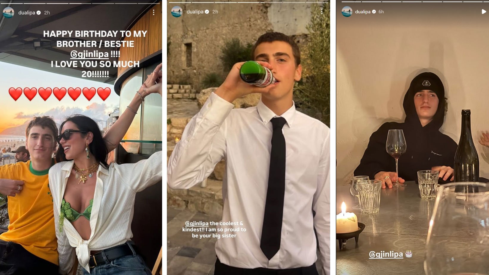 Dua Lipa marks baby brothers new milestone with sweet tribute: Proud