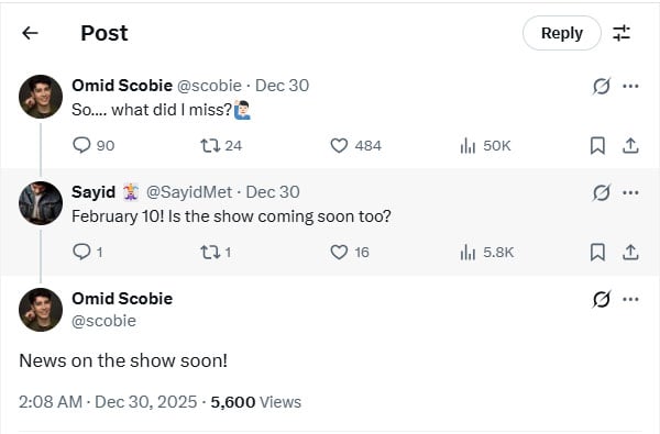 Omid Scobies return hints at Prince Harry, Meghan big update: ‘soon