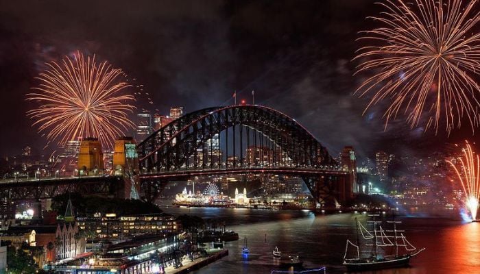 New Year celeberations in Australia
